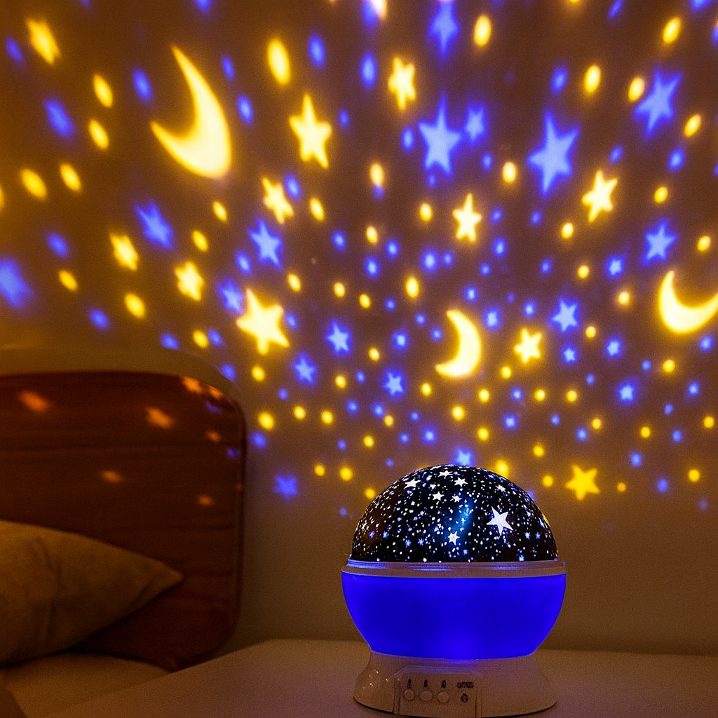 Star Moon Night Light